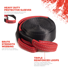 Load image into Gallery viewer, Big Brute 30' x 3" Recovery Tow Strap