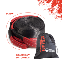 Load image into Gallery viewer, Big Brute 30' x 3" Recovery Tow Strap